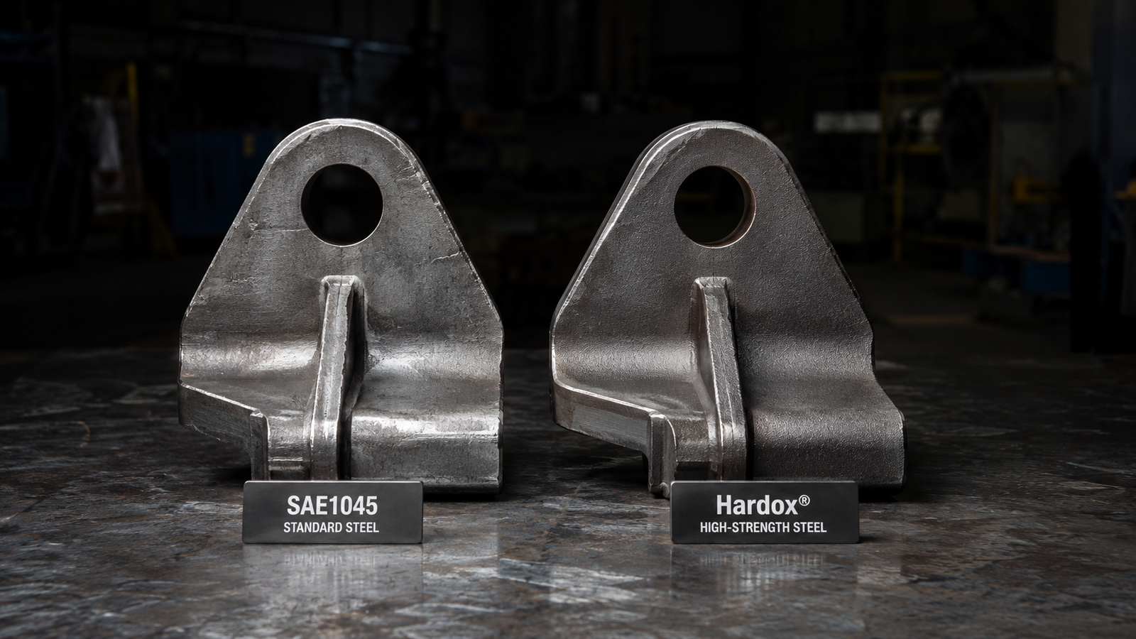 Aço Carbono e Hardox - opções de material Methal Agriculture